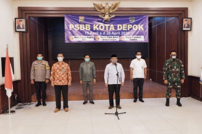 
					Deklarasikan Penerapan Pembatasan Sosial Berskala Besar, Wali Kota Depok Harap Warga Mematuhi
