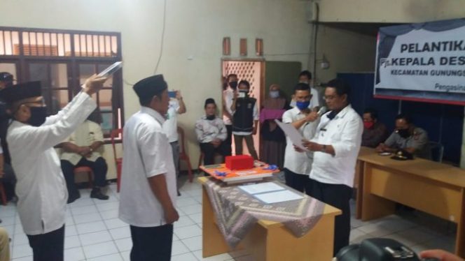 
					Odih Suryadi.S.Sos Resmi Jabat Kepala Desa Pengasinan Kecamatan Gunung Sindur