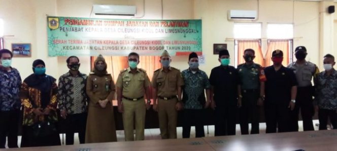 
					Pengambilan Sumpah Jabatan Pjs Desa Cileungsi Kidul dan Limus Nunggal