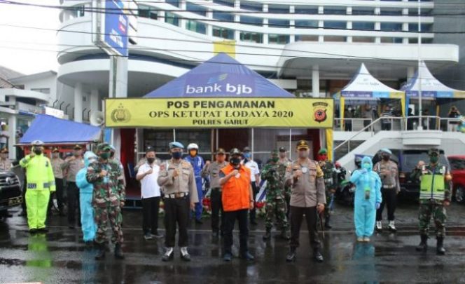 
					Divisi Propam Mabes Polri Mengunjungi Pelaksanaan Operasi Aman Nusa II Polres Garut