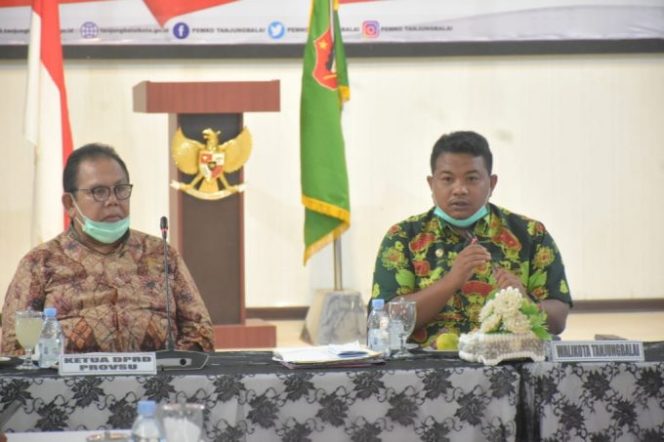 
					Wali Kota Tanjungbalai Terima Kunjungan Ketua DPRD Sumut