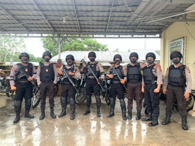 
					Tim Sabit Polres Beltim Cipta Kondisi Jelang Pilkades Dan Pilkada Serentak Kab. Beltim