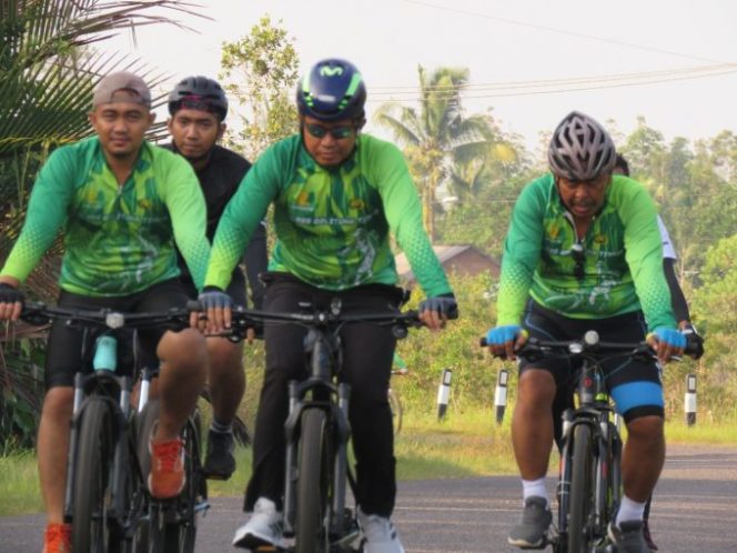 
					Tim Gowes Ceria Kapolres Beltim Kembali Taklukkan Rute Manggar-Pantai Pering 40 KM