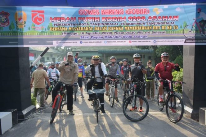 
					Wali Kota H.M Syahrial Pimpin Gowes Merah Putih, Forkopimda Bersama Masyarakat Meriahkan HUT RI Ke 75