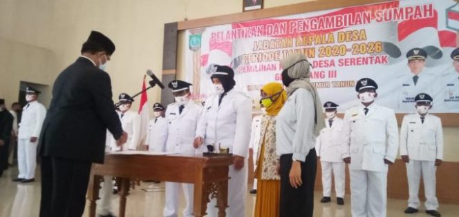 
					Pelantikan 19 Kades Terpilih Berjalan Lancar dan Penuh Kegembiraan