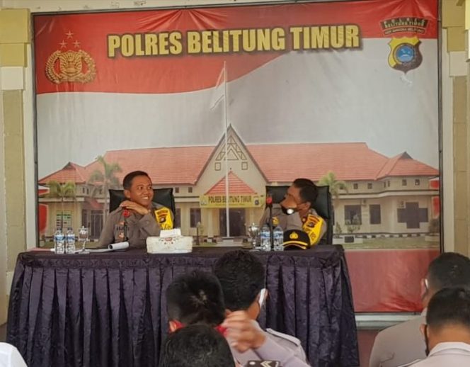 
					Kapolres Adakan Quiz Quiz Untuk Tingkatkan Kemampuan Personil