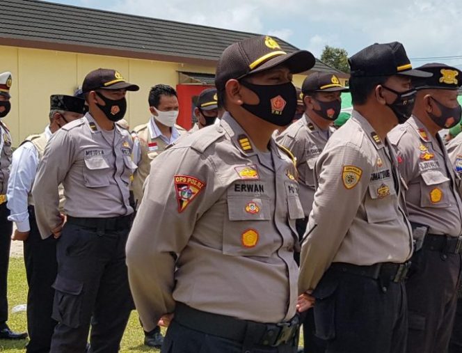 
					Kabag Ops Pesan Kepada Paslon Tidak Membawa Masa Yang Banyak Saat Penetapan