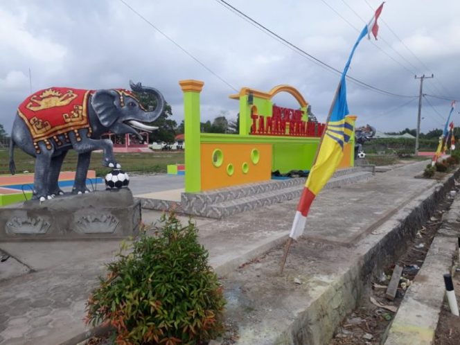 
					Taman Ramah Anak Way Dente Tulang Bawang Disenangi Warga