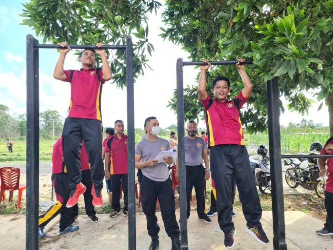 
					41 Orang Personel Polres Beltim Laksanakan Tes UKP 2021