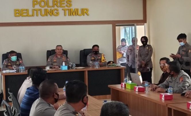 
					Brigjend Pol Guntur Setyanto Pimpin Pemeriksaan Litbang Polri di Polres Beltim