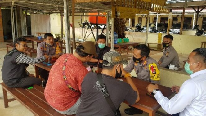 
					Kapolres ke Awak Media Ajak Jaga Suhu Politik