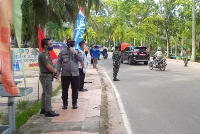 
					Operasi Yustisi Covid-19 Polsek Manggar