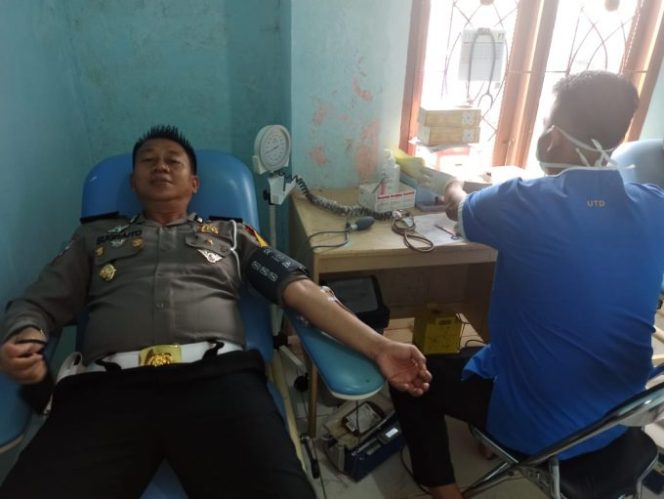 
					Sat Lantas BelTim Donor Darah di Hari Ke 12 OZM