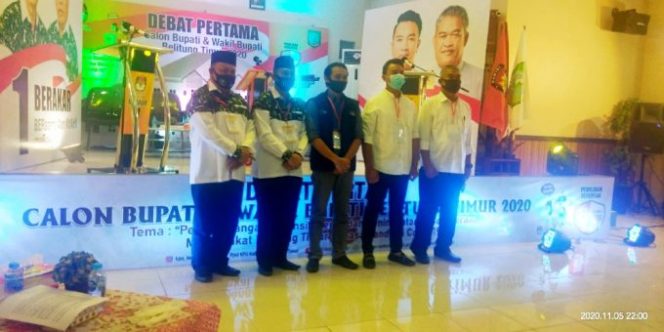 
					Debat Pertama 5 Oktober Calon Bupati Dan Wakil Bupati Belitung Timur di Ruang Rapat Satu Hati Bangun Negeri 2020