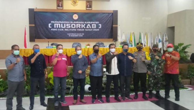 
					Toyo Alias Kamarudin Terpilih Jadi Ketua KONI Beltim Periode 2021-2025