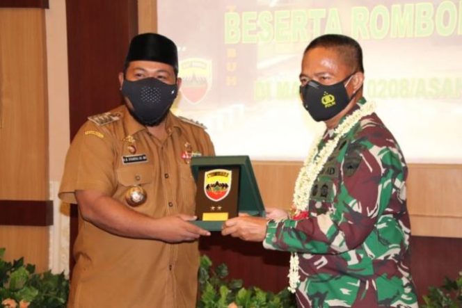 
					Wali Kota Tanjungbalai Hadiri Kunker Pangdam I BB di Makodim 0208/Asahan