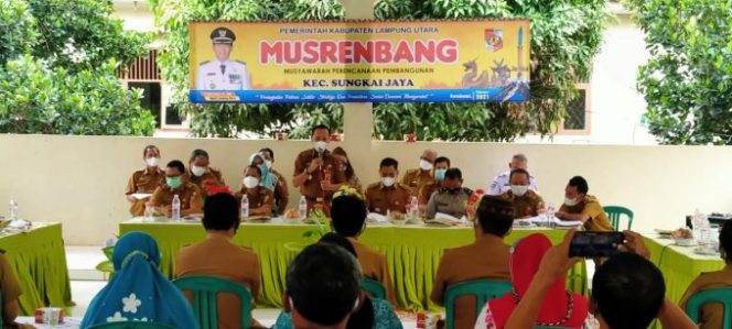 
					Kecamatan Sungkai Jaya, Kabupaten Lampung Utara Gelar Musrenbang Tingkat Kecamatan