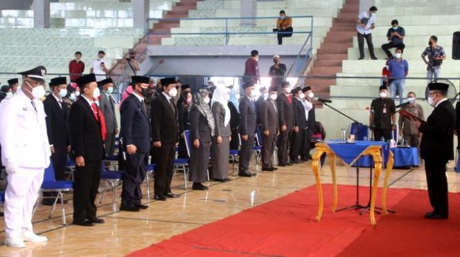 
					Sekda Lampung Utara Lantik 102 Pejabat Eselon III Dan IV