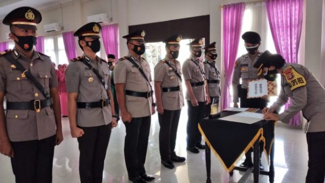 
					Dua Kasat Dan Satu Kapolsek, Polres Tanggamus, Hari Ini Laksanakan Sertijab