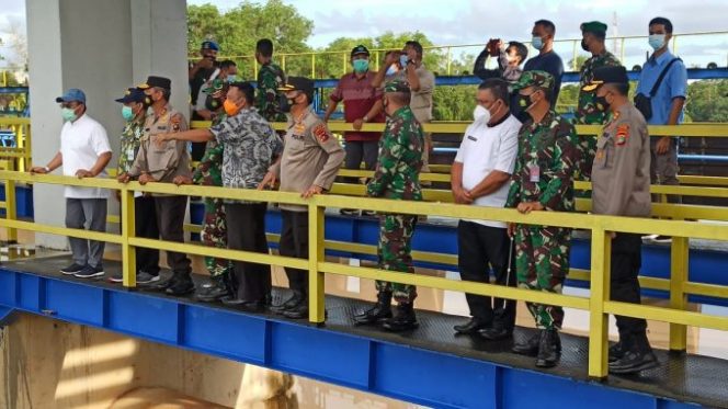 
					Kabag Ops Pimpin Langsung Pengamanan Pemantauan Bendungan PICE