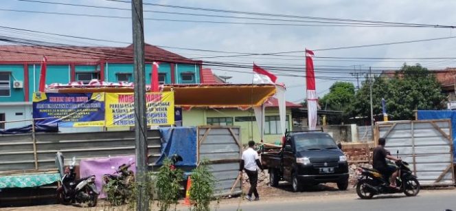 
					Pembangunan Pasar Bandrek Sukamerang Kersamanah Mulai Peletakan Batu Pertama