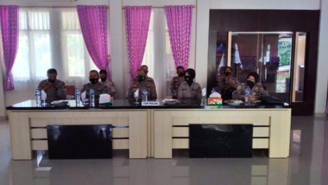 
					Polres Tanggamus Terima Audit Kinerja Oleh Itwasda Polda Lampung