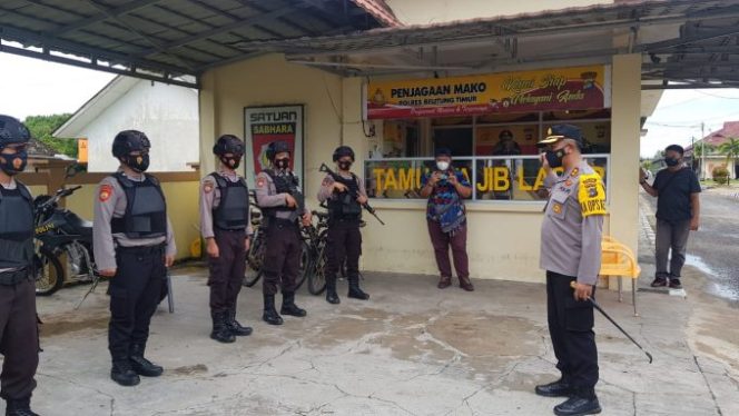 
					Antisipasi Penyerangan Terorisme, Mapolres Beltim di Jaga Ketat
