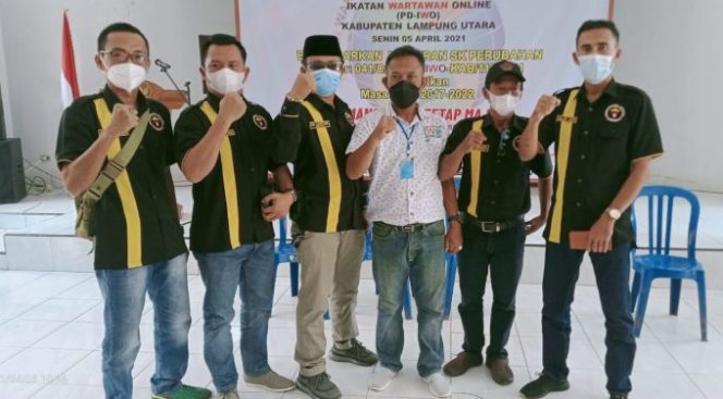 
					(IKS) Mengucapkan Selamat dan Sukses Kepada Ketua PD-IWO Lampura