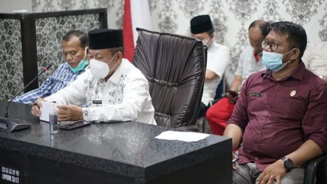 
					Wakil Walikota Tanjungbalai Ikuti Rakor Virtual Pengendalian Covid-19 dan Larangan Mudik Lebaran