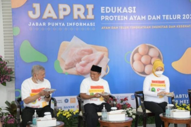 
					Jabar Luncurkan Program Edukasi Protein Ayam dan Telur