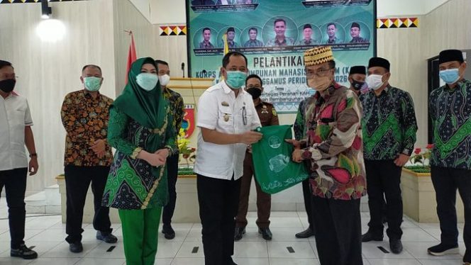 
					Bupati Tanggamus Hj. Dewi Handajani Hadiri Pelantikan Pengurus Majelis Daerah KAHMI