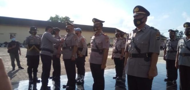 
					Kapolres Beltim Lantik dan Kukuhkan Beberapa PJU Polres Beltim