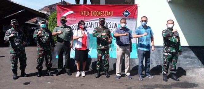 
					Danrem 061/Sk Pantau Pelaksanaan Vaksinasi di RS.Salak Bogor