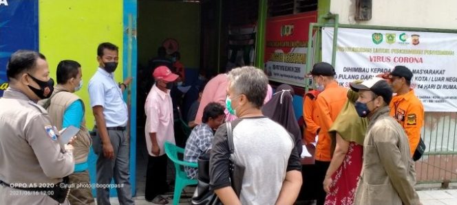 
					Luar Biasa, 185 Warga Masyarakat Desa Putat Nutug Sudah Divaksin