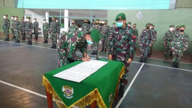 
					Rotasi Pejabat Kodim 0607/ Kota Sukabumi