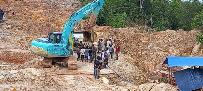 Laka Tambang di Kelapa Kampit, Sat Reskrim Belitung Timur Tetapkan Satu Penambang Sebagai Tersangka