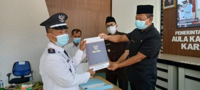 
					Pelantikan Kades Terpilih Kab.Garut Hasil Pilkades Serentak 2021 Secara Virtual