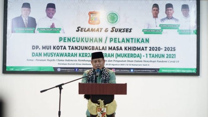 
					Plt Wali Kota : Kehadiran MUI Sebagai Wadah Para Ulama Membantu Pemerintah Dalam Melakukan Hal-Hal Menyangkut Kemaslahatan Umat
