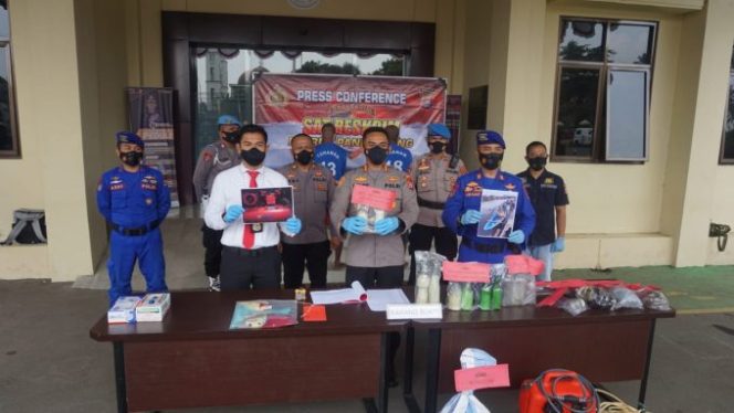 Polres Pandeglang Berhasil Ungkap Pengeboman Ikan di Perairan Sumur, Dua Pelaku Diamankan