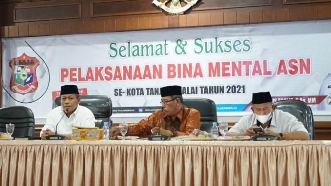 
					Pemkot Tanjungbalai Laksanakan Kegiatan Bina Mental Spiritual Bagi ASN