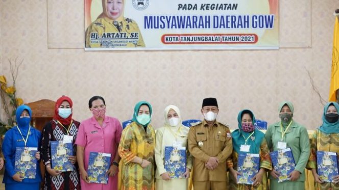 
					Plt Wali Kota Tanjungbalai Buka Musda V GOW 2021