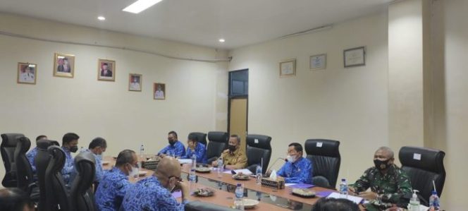 Bupati Mesuji Saply TH Pimpin Rapat Pemantapan Pilkades Serentak di 57 Desa