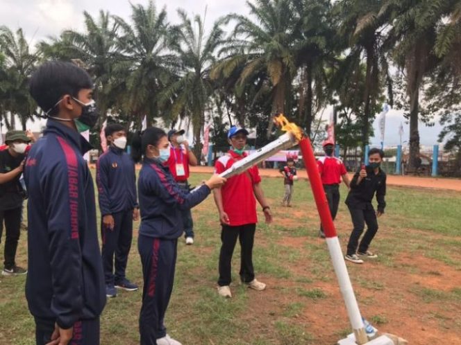 
					Pembukaan Porkab Garut Tahun 2021 di Sambut Gembira Para Atlet