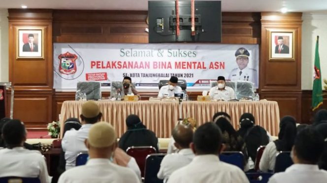 
					Pemkot Tanjungbalai Gelar Bina Mental Spiritual Bagi ASN