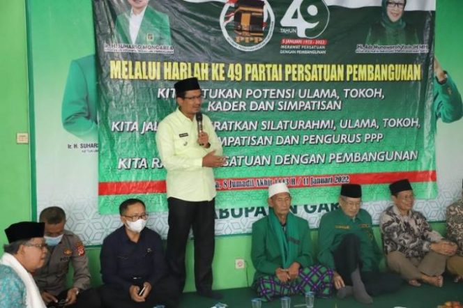 
					Wabup dr.Helmi Budiman Hadiri Harlah PPP ke-49 Tingkat Kabupaten Garut
