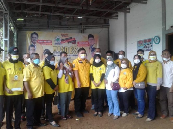 Partai Golkar Kab. Bogor Gelar Musyawarah Desa (Musdes) Tahun 2022
