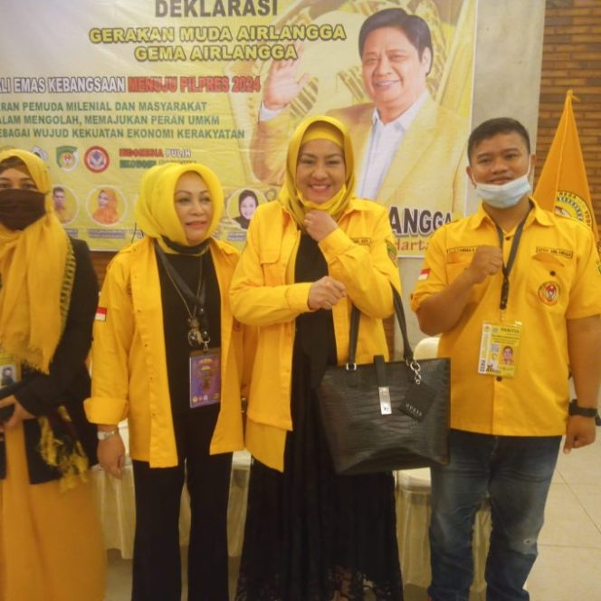 *Gema Airlangga se Indonesian Solid Dukung Airlangga Hartarto Capres 2024*