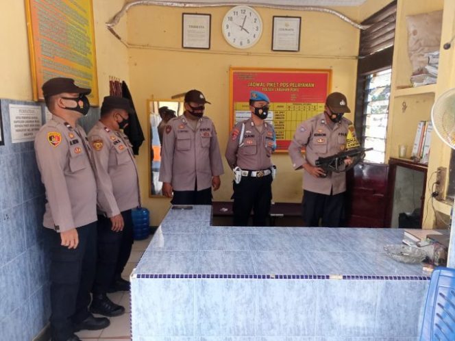 
					Tingkatkan Situasi Kamtibmas Polsek Labuhan Ruku Polres Batu Bara Laksanakan Apel Serah Terima Tugas