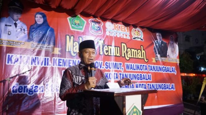 
					Plt Wali Kota Waris Thalib Hadiri Malam Temu Ramah Kakanwil Kemenag Provsu Bersama Etnis Tionghoa Kota Tanjungbalai