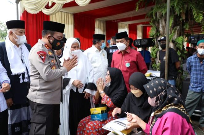 
					Isra Mi’raj Dihiasi Bakti Sosial dan Vaksinasi, Kapolda Sumut : Terimakasih Ulama dan Tokoh Masyarakat